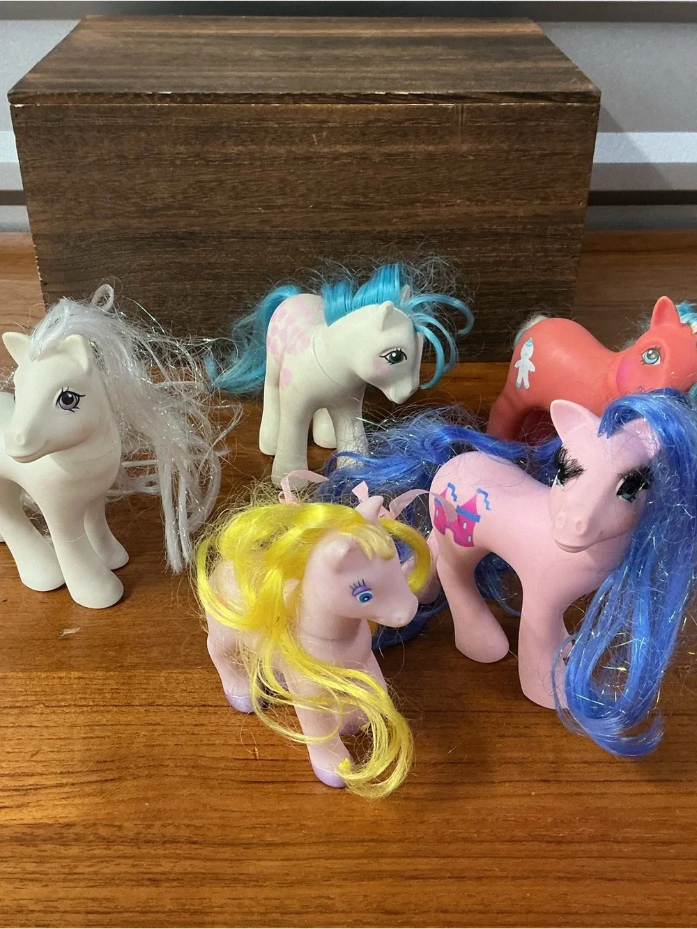 My Little Pony Tara Toy Princess Pink Molasses Fifi Pony Bride G1 Mixed Lot. Pre